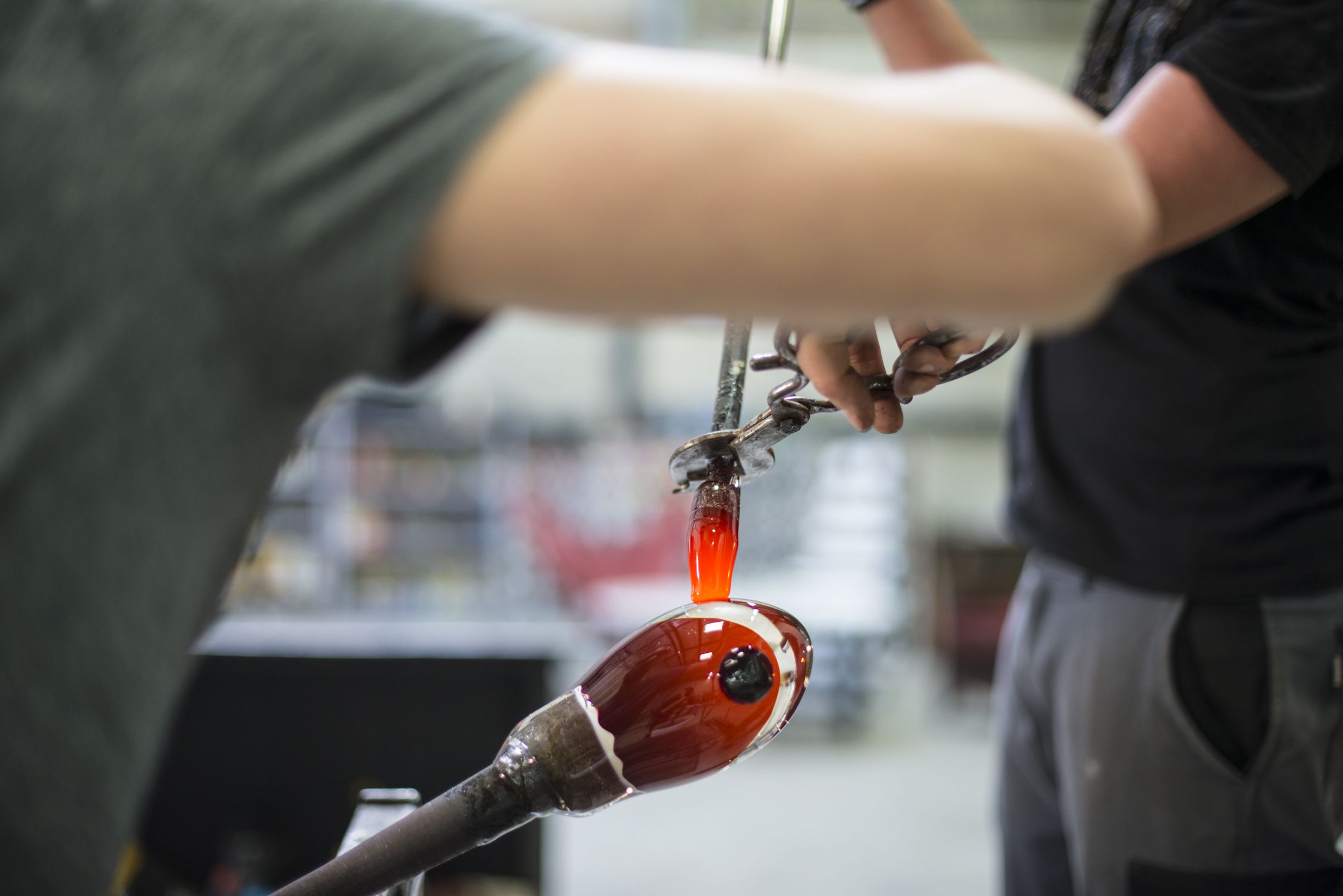 Fabrication du verre souflflé