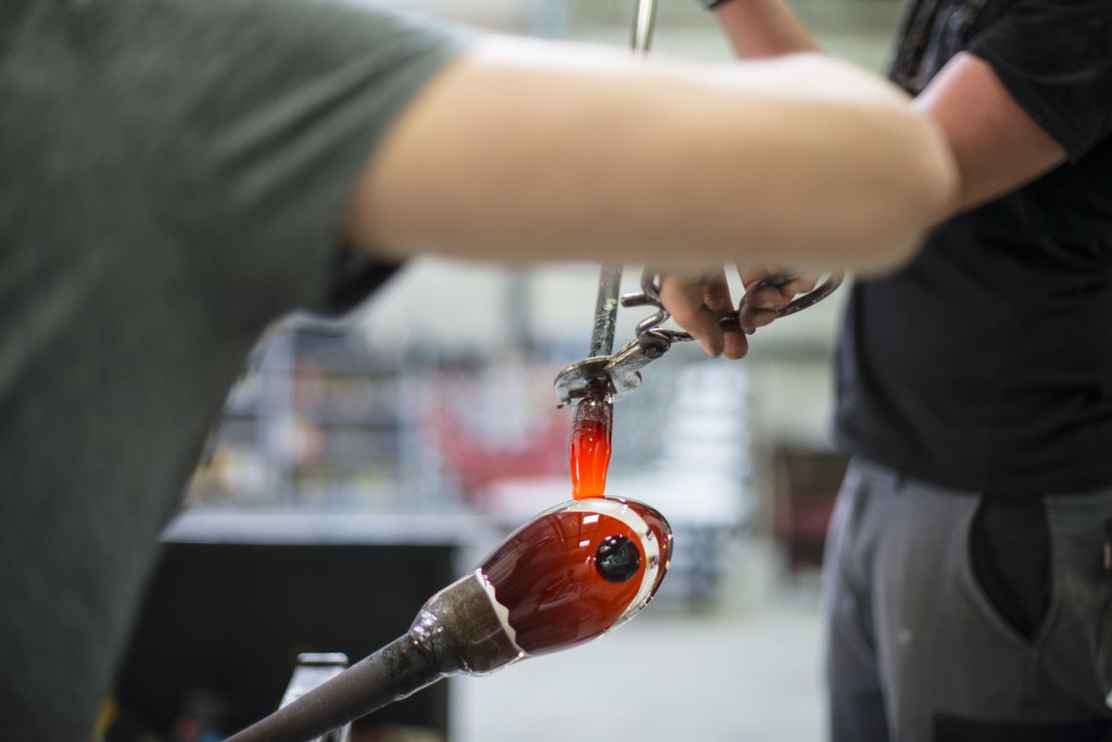 Fabrication du verre souflflé